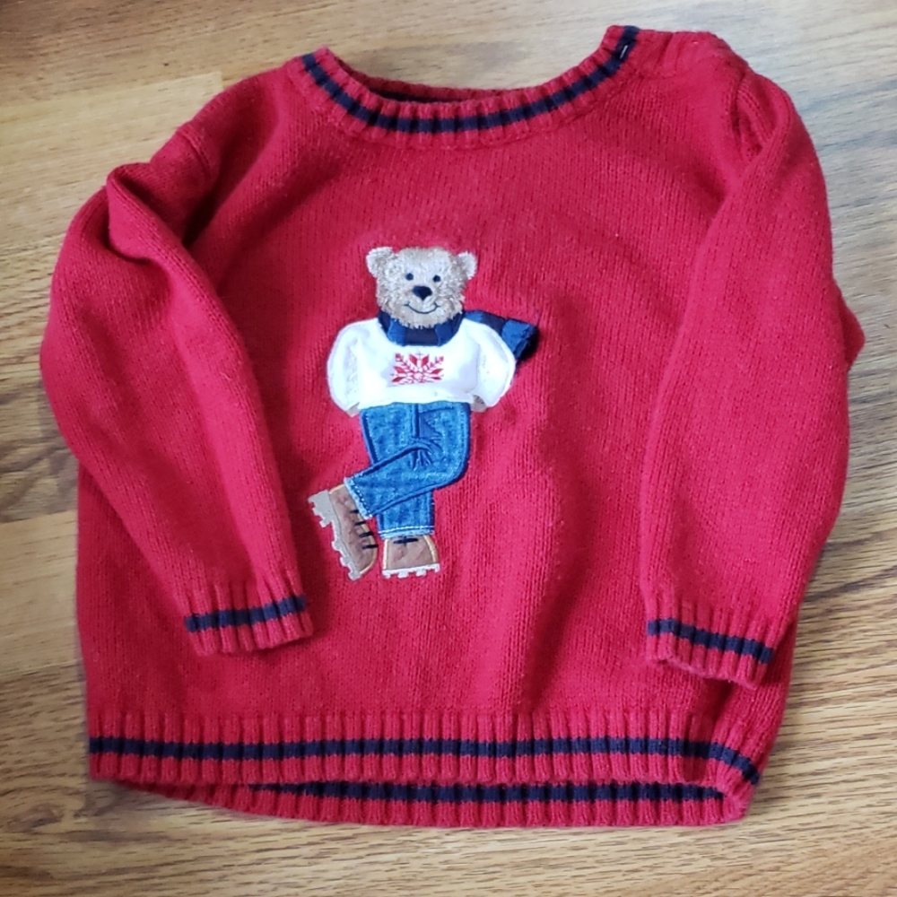 Perfectly Dressed Boys Red Sweater